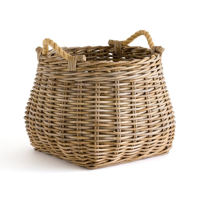 Cesta para organización, Armaure mimbre natural <span itemprop=