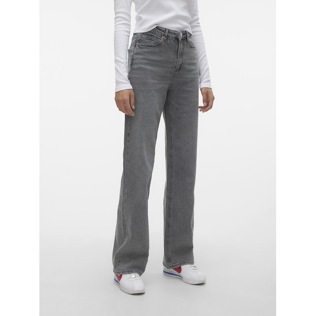 Weite Jeans grau <span itemprop=