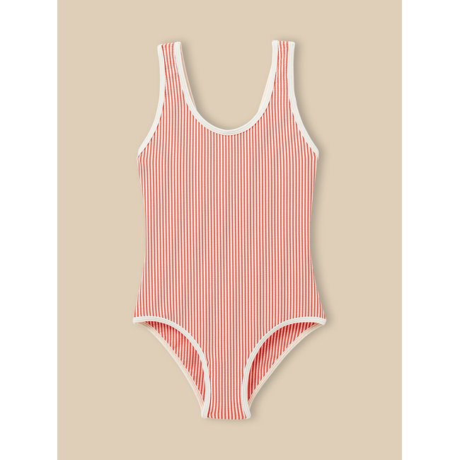 Maillot de bain 1 pièce tangerine <span itemprop=