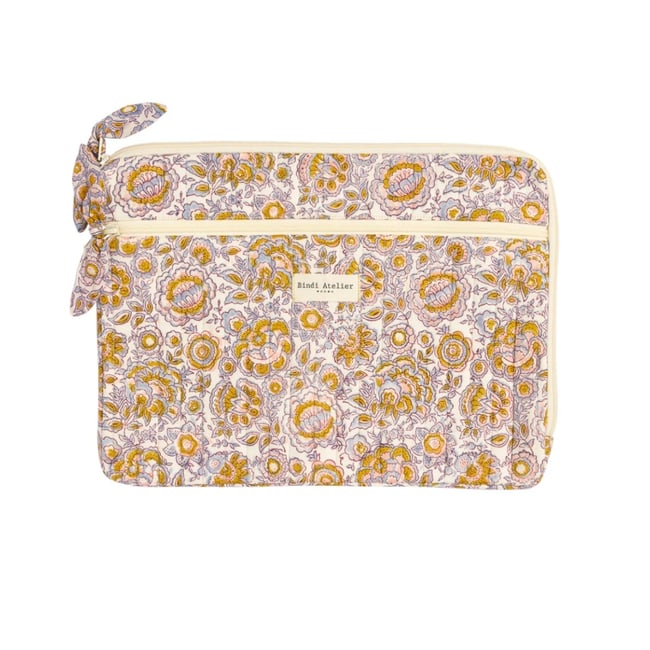 Pochette d'ordinateur en coton 13