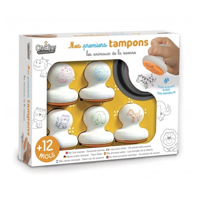 Mes premiers tampons - Savane - CREA.LIGN