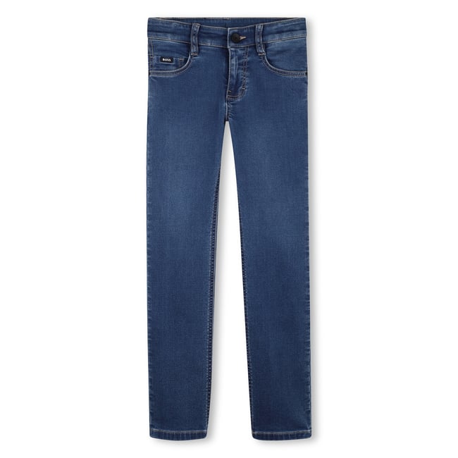 Jean slim stone pulverisation <span itemprop=