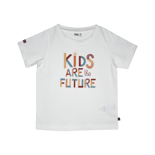 Tshirt laurel manches courtes enfant beige <span itemprop=