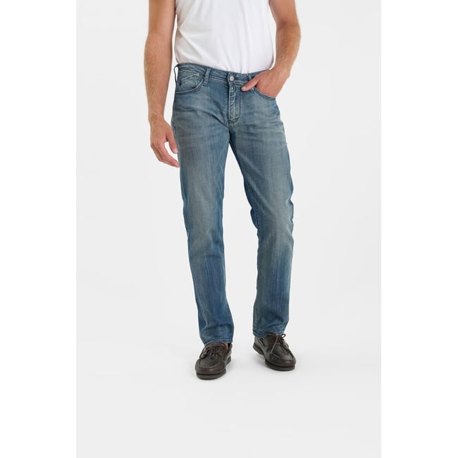 Jeans droite 800/12, longueur 34 blue <span itemprop=