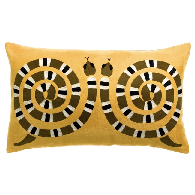 Coussin brodé Caresse Radieuse - EDEN