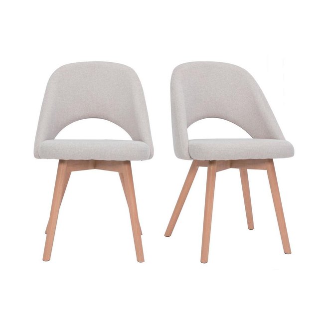 Chaises scandinaves (lot de 2) COSETTE - MILIBOO