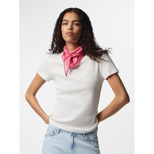 Écharpe rose - sea pink1 <span itemprop=