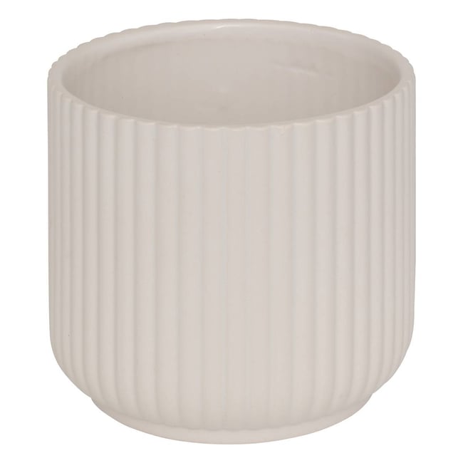 Cache-pot NURIA Couleur blanc <span itemprop=