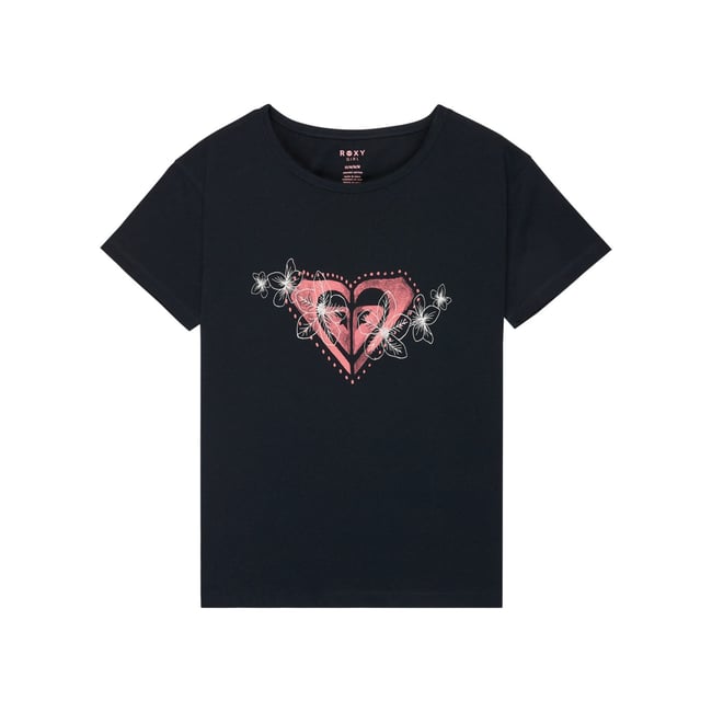 T-Shirt, manches courtes, col rond, Floral. - ROXY