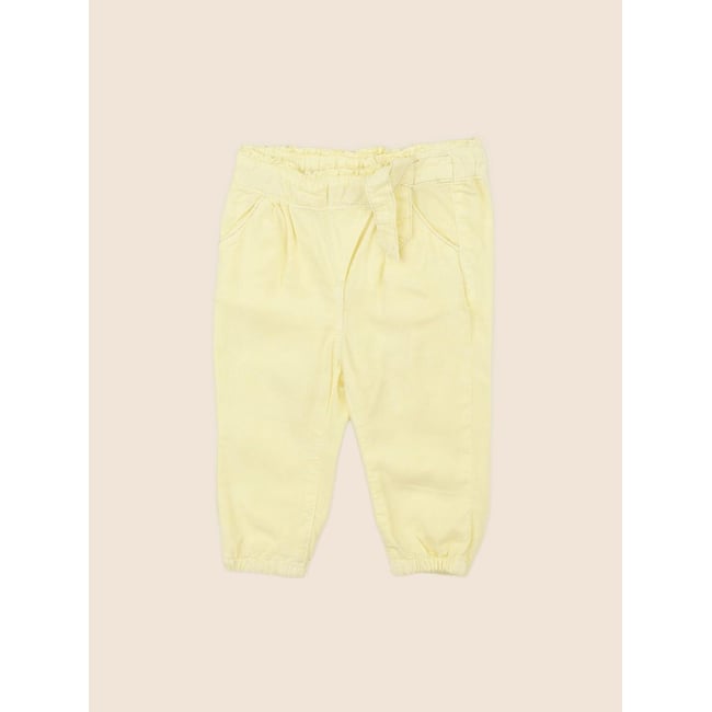 Pantalon - Très bon état jaune <span itemprop=