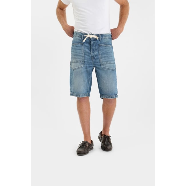 Bermuda short en jeans HOBI blue <span itemprop=