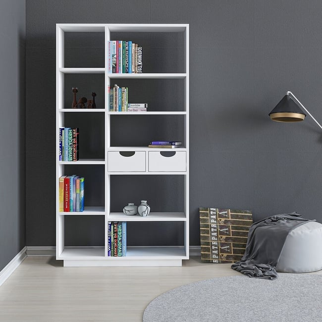 Полка для книг, Luma / Люма белый SO'HOME