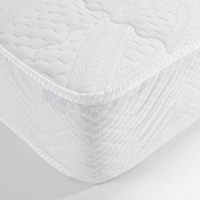 Matelas en Mousse Confort Mi-Ferme pour Enfant Couleur blanc <span itemprop=