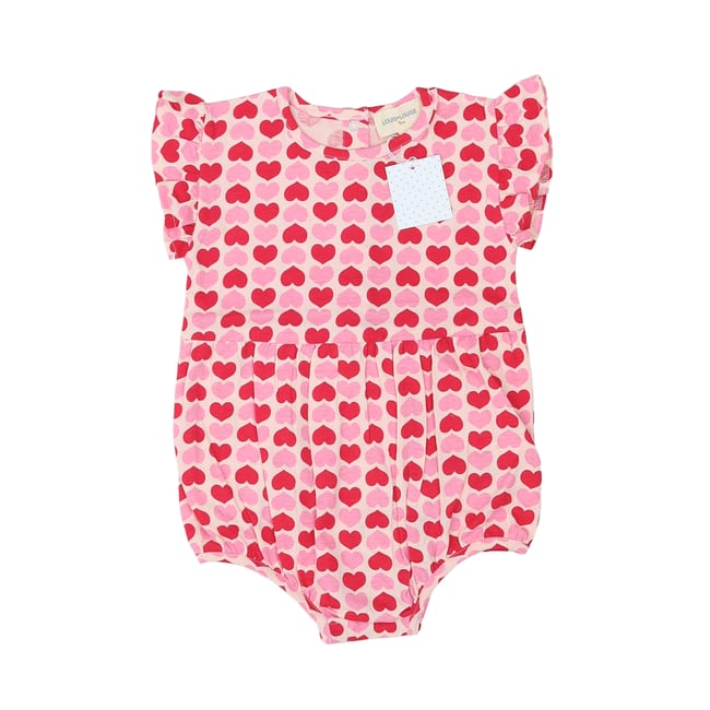 Barboteuse bébé - Très bon état rose <span itemprop=