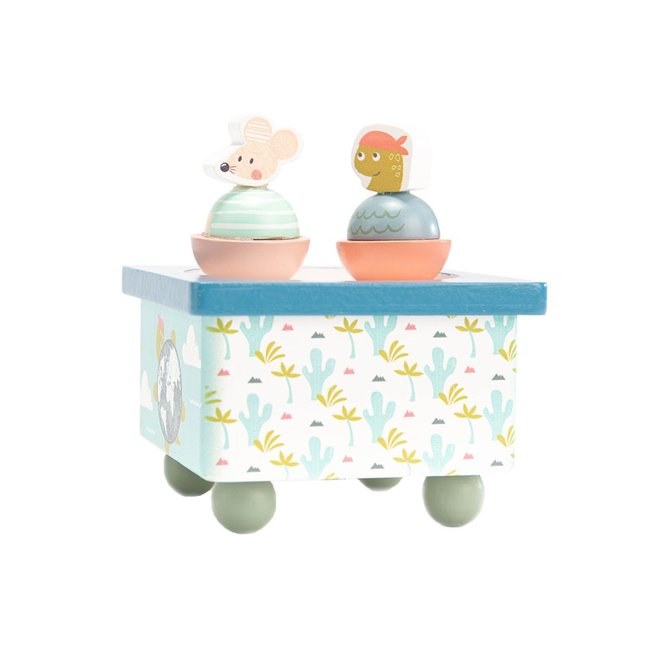 Boîte à musique Culbuto - Amadeus Couleur multicolore <span itemprop=