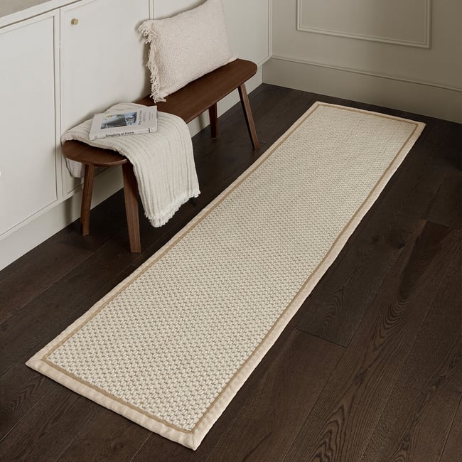 Korra Double Loop Runner Rug, cream, ÉDITÉ