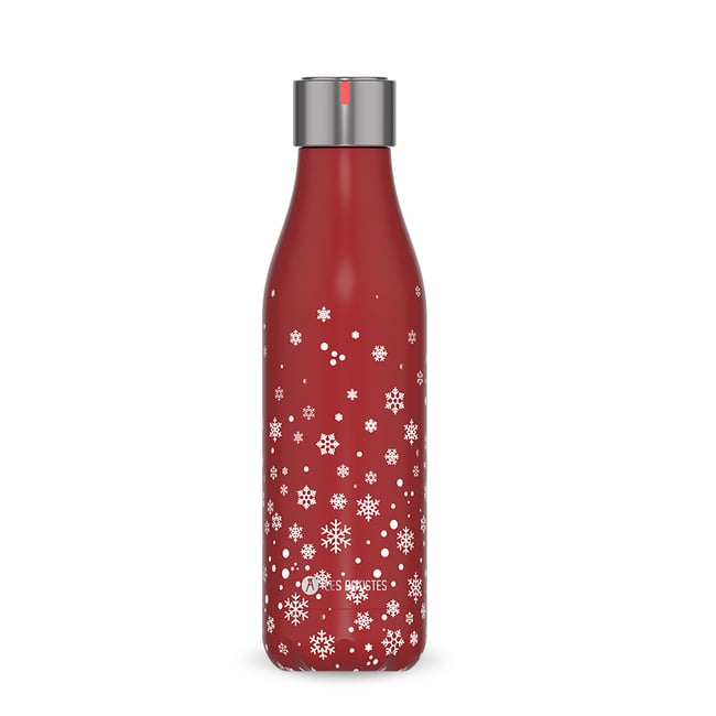 Bouteille isotherme XMas 500 ml Couleur rouge <span itemprop=
