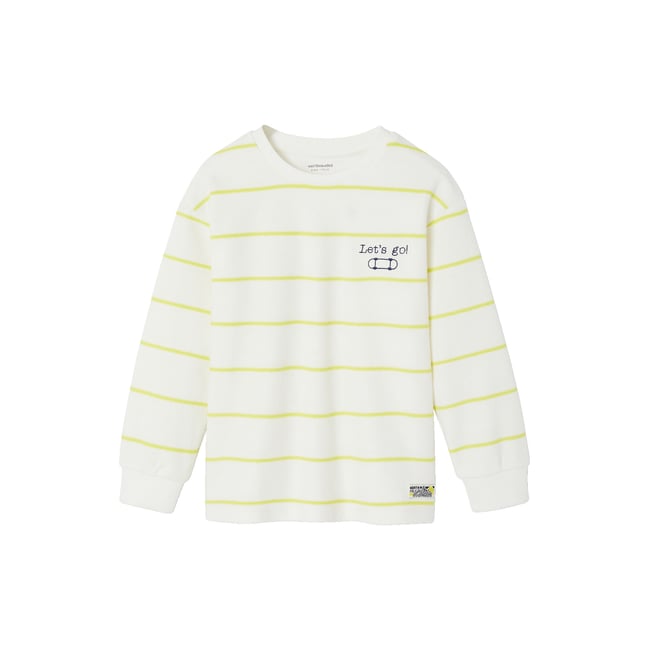 T-shirt manches longues blanc <span itemprop=
