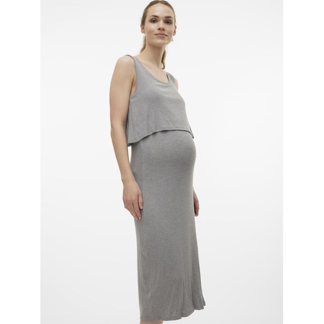 Robe De Maternité Sans Manches Rouge - Taille M - Marque Baby And Me - Occasion Comme Neuve !