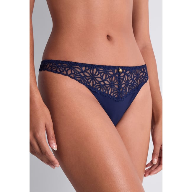 Tanga Secret Memories bleu <span itemprop=