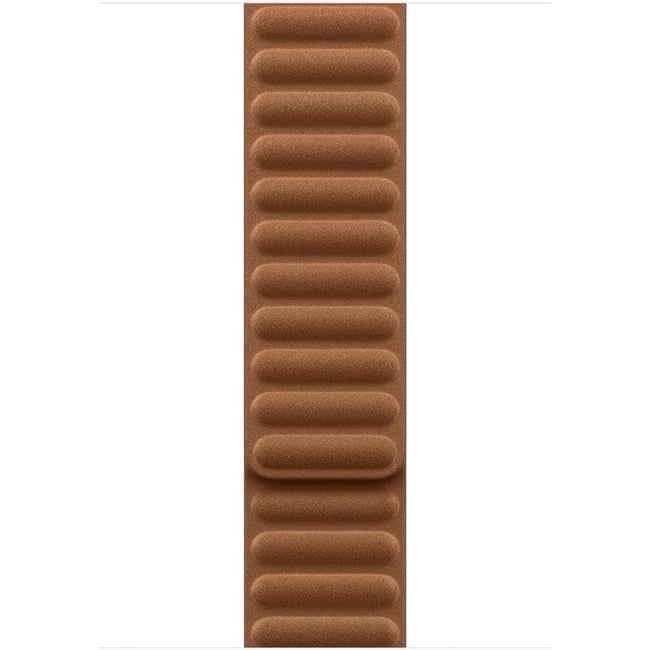 Bracelet 46 mm - S/M à maillons magnétique carame marron <span itemprop=