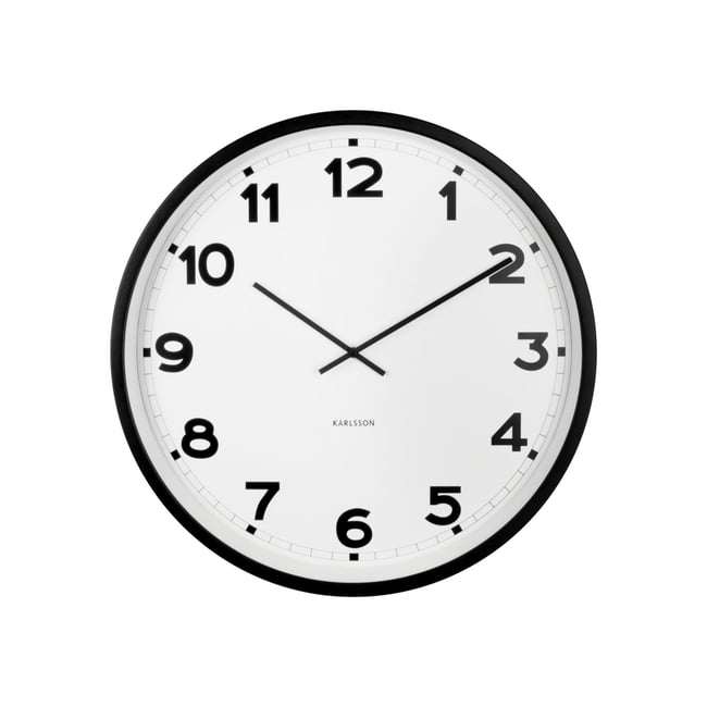 Horloge Murale Le fer NEW CLASSIC XL - KARLSSON