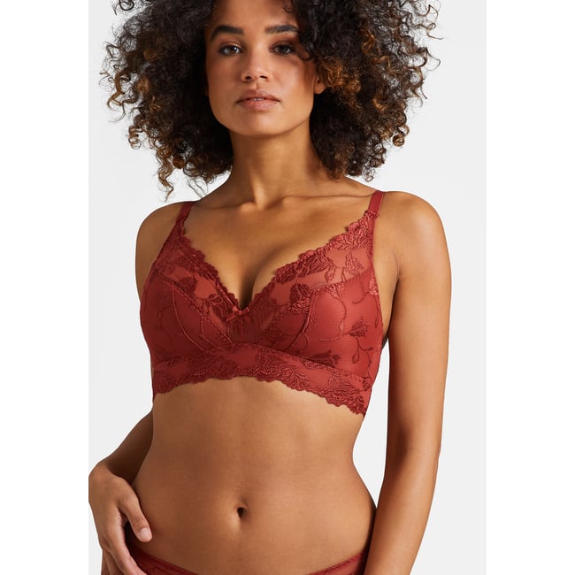 Soutien-gorge Brassiere Softessence marron <span itemprop=