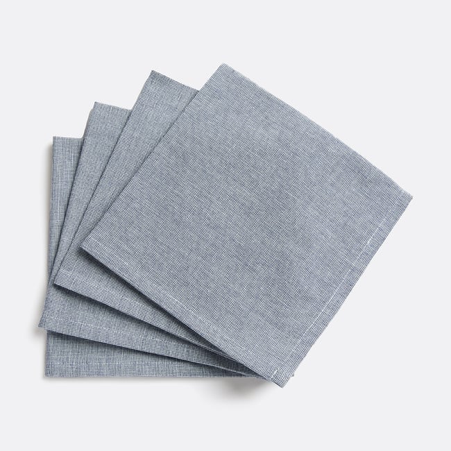 Set van 4 katoenen servetten, Navao - LA REDOUTE INTERIEURS