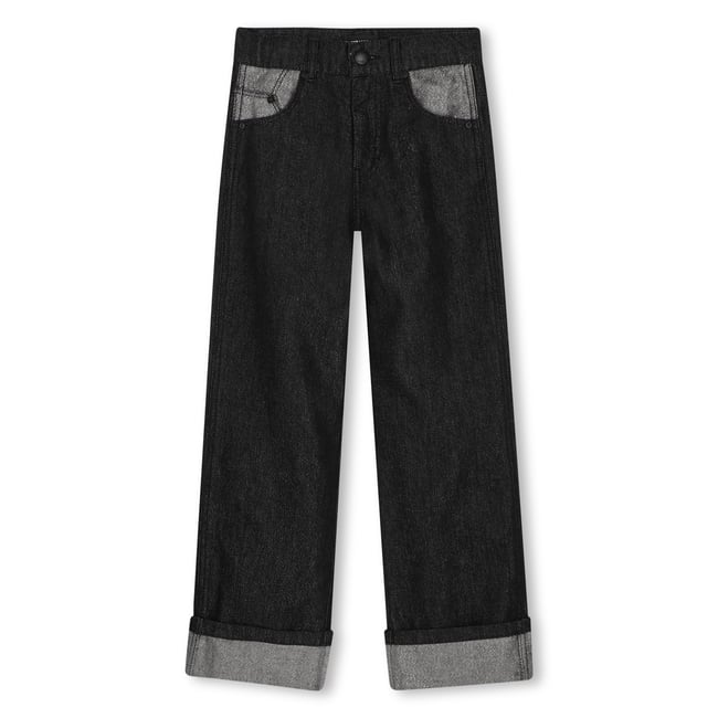 Pantalon en denim black <span itemprop=