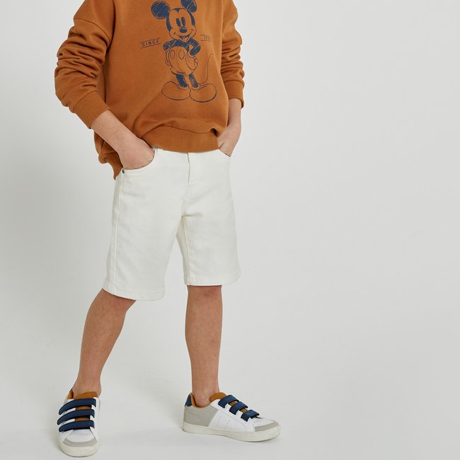 Bermuda in denim ecru LA REDOUTE COLLECTIONS