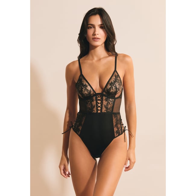 ETAM ARMATURE NIGHT REVERIE - BODY noir <span itemprop=