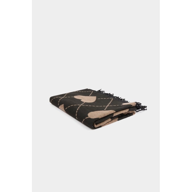 Écharpe coeur noir <span itemprop=