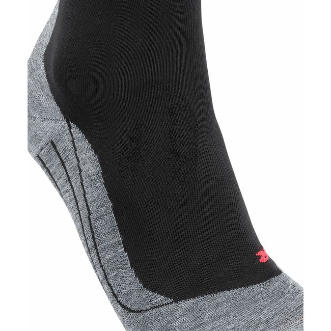 FALKE RU4 Chaussettes De Course Rembourrées Mi-Hautes Pour Femmes - Véganes, Respirantes, Séchage Rapide (1 Paire)