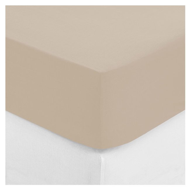 Drap housse percale de coton uni Harmonie - EDEN