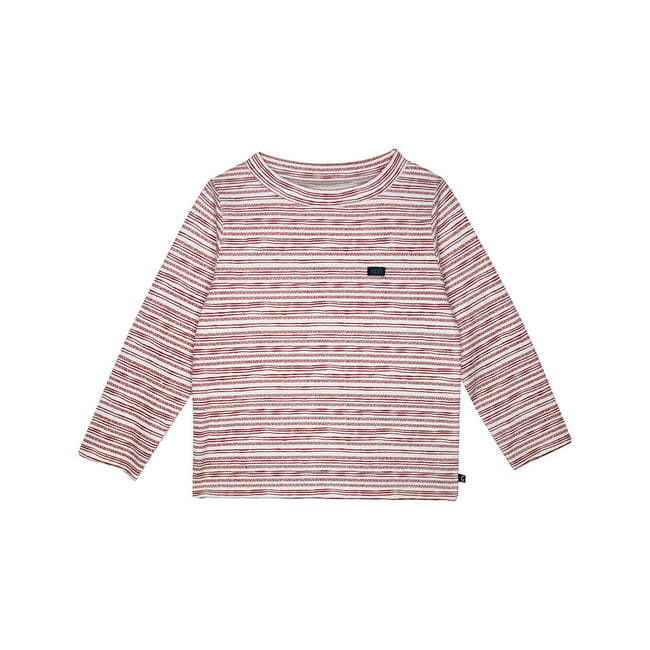 Tee shirt josue manches longues enfant blanc <span itemprop=