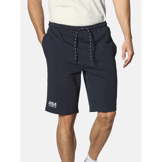 Bermuda de survêtement double JORNRIK bleu foncé <span itemprop=