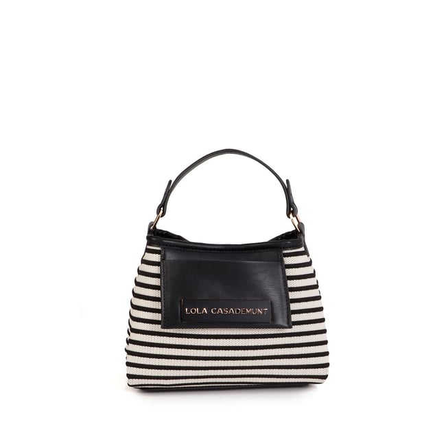 Sac à main avec bandoulière réglable et amovible noir <span itemprop=