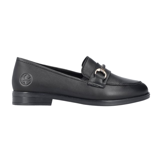 Mocassin Cuir Turin noir <span itemprop=