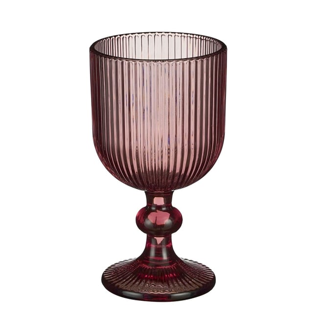 Lot De 6 Verre À Vin Cannelé MERLOT Couleur violet <span itemprop=