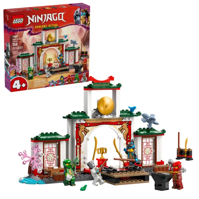 Ninjago Le Temple de Spinjitzu des Ninjas multicolore <span itemprop=
