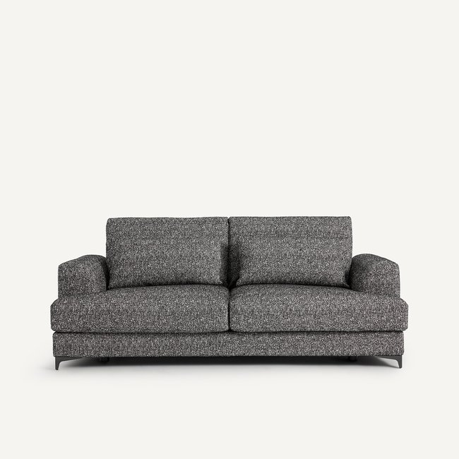 Sofá-cama, de 3 lugares, em malha borboto, Marsile - AM.PM