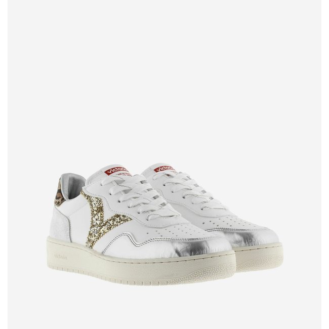 Madrid Trainers, white/gold-coloured, VICTORIA