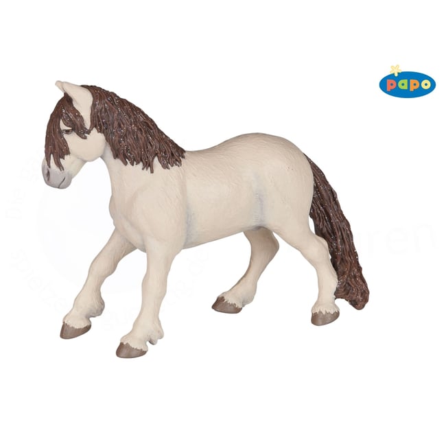 Figurine Le Poney féerique beige <span itemprop=