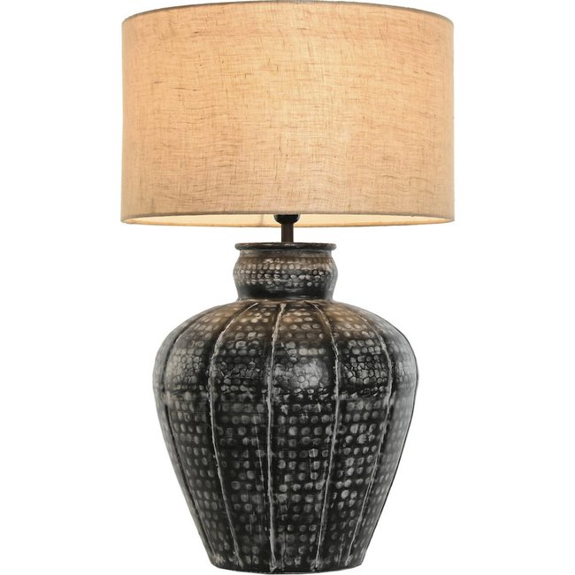Lampe de salon en aluminium, Élégance Couleur noir patiné <span itemprop=