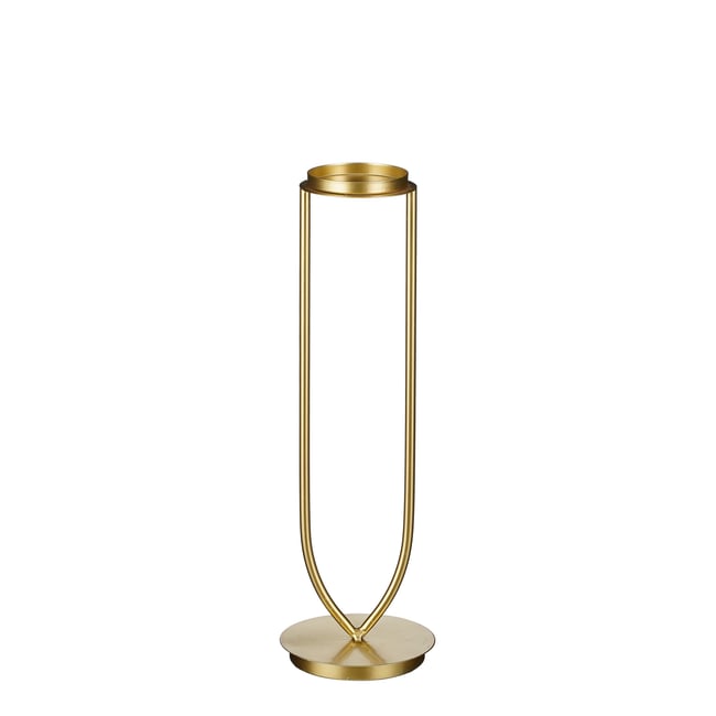 Bougeoir ALETTA Couleur or <span itemprop=
