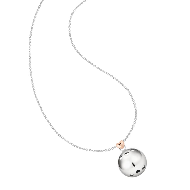 Collier en acier COCCOLE argent <span itemprop=