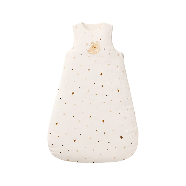 Gigoteuse jersey gauffré écru <span itemprop=