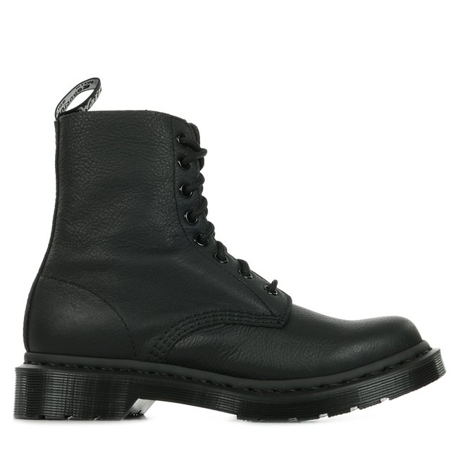 Boots en cuir Virginia 1460 Pascal Mono noir <span itemprop=