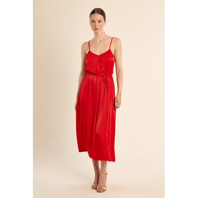 Robe longue à fines bretelles - MOLLY BRACKEN