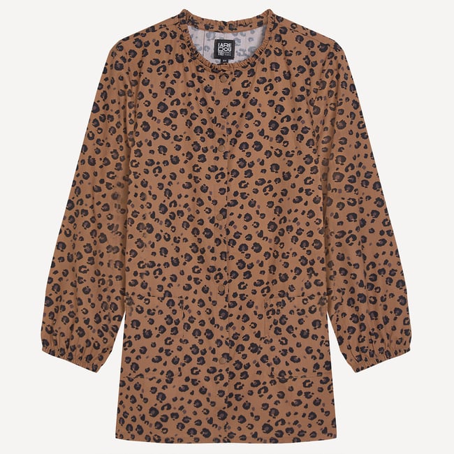 Tablier imprimé léopard imprimé léopard <span itemprop=